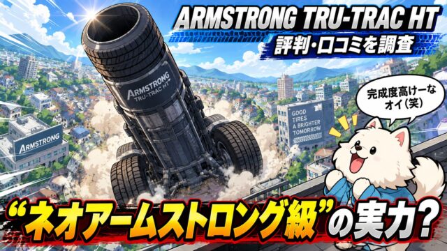 RADARと比較しながらARMSTRONG TRU-TRAC HTの評判・口コミを調査した記事のアイキャッチ画像